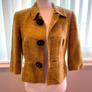 🌞 Trina Turk Tweed Summer Blazer 🌞